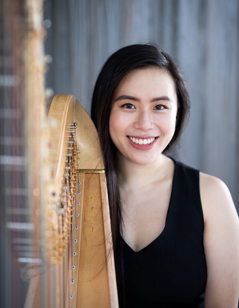 Kelsey Sham Harpist Headshot 2