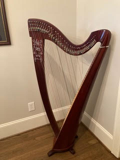 Camac Korrigan 38 string Lever Harp for sale