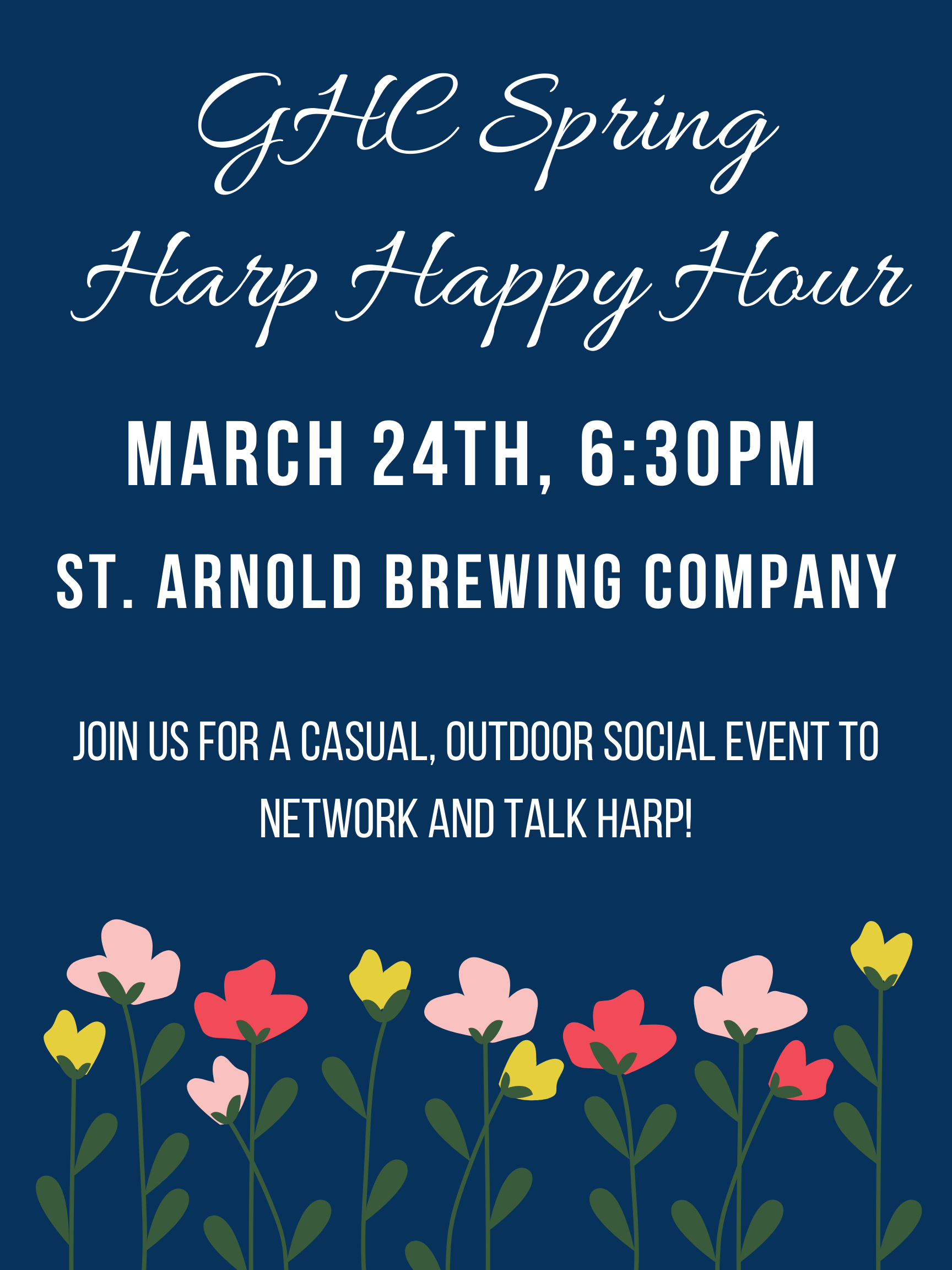 GHC Spring Harp Happy Hour