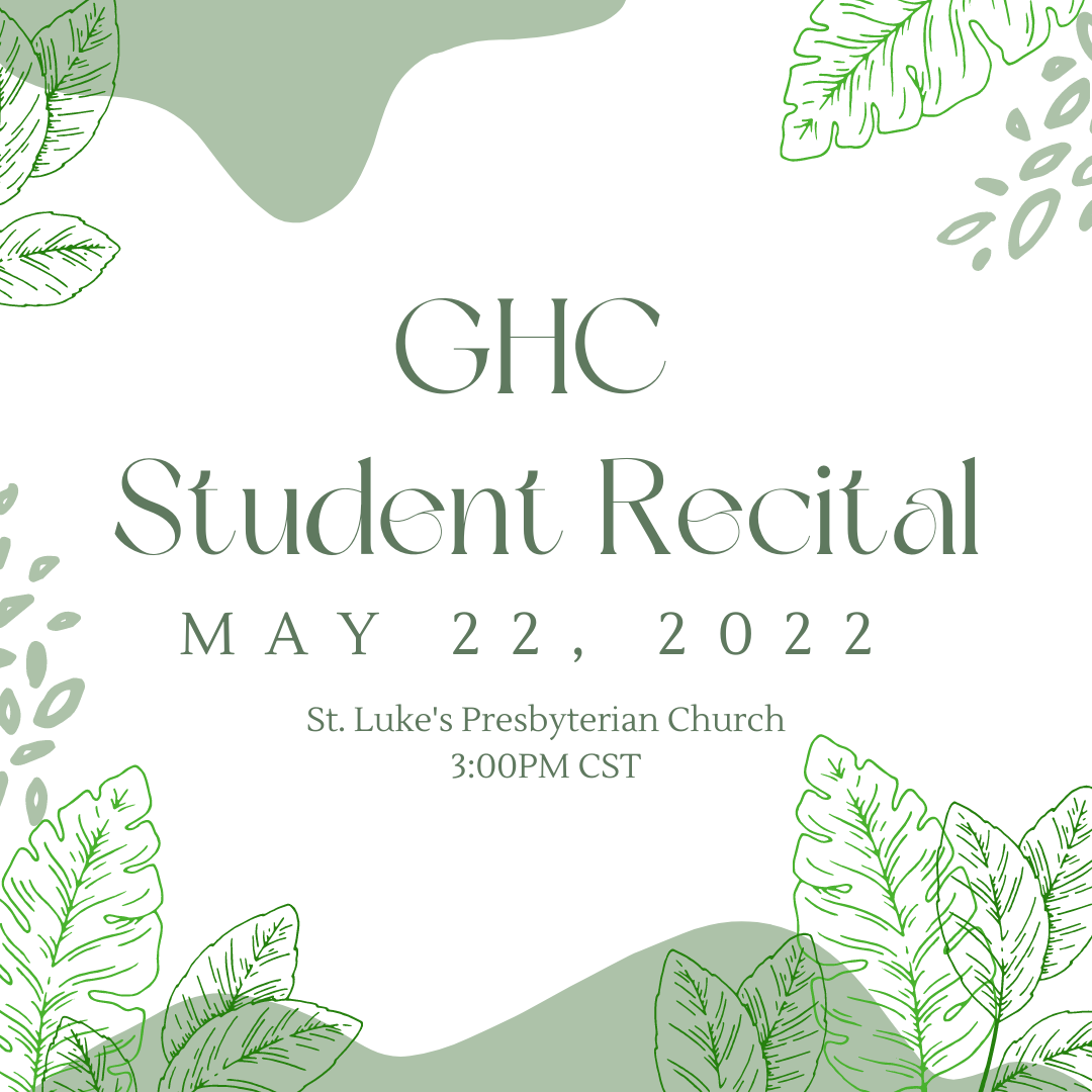 GHC Spring Student Recital